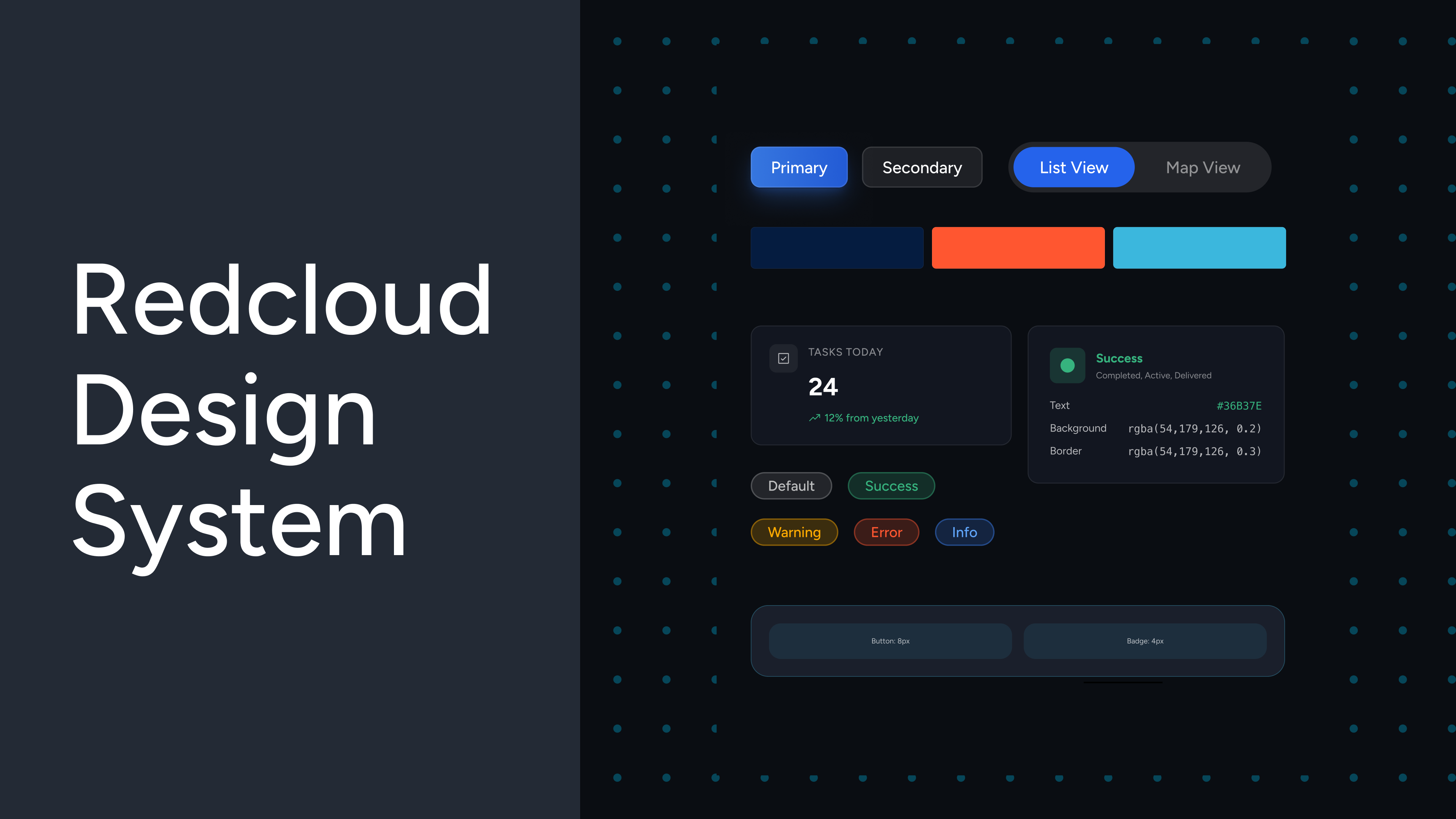 RedCloud platform interface