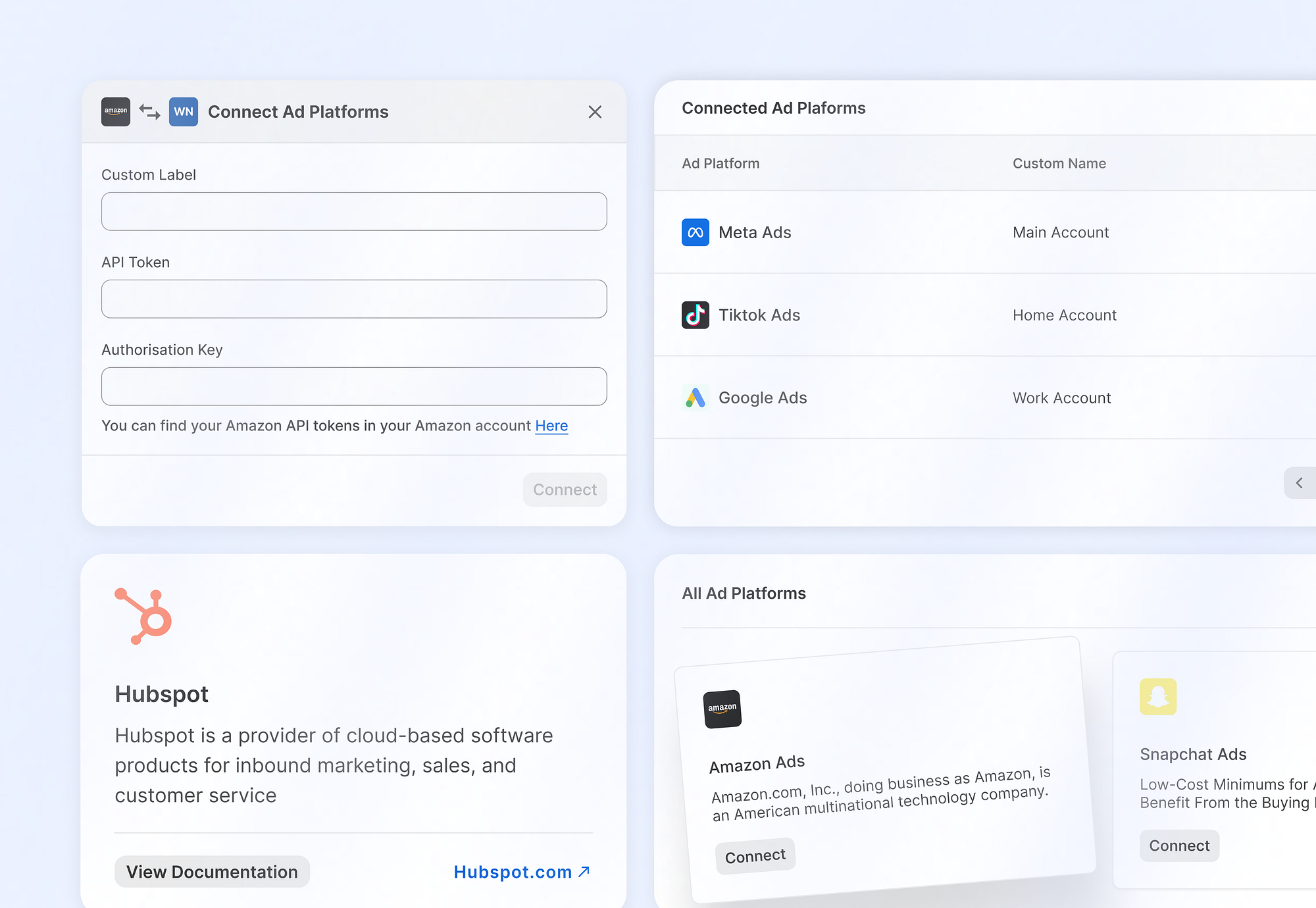 WasteNot integration feature components